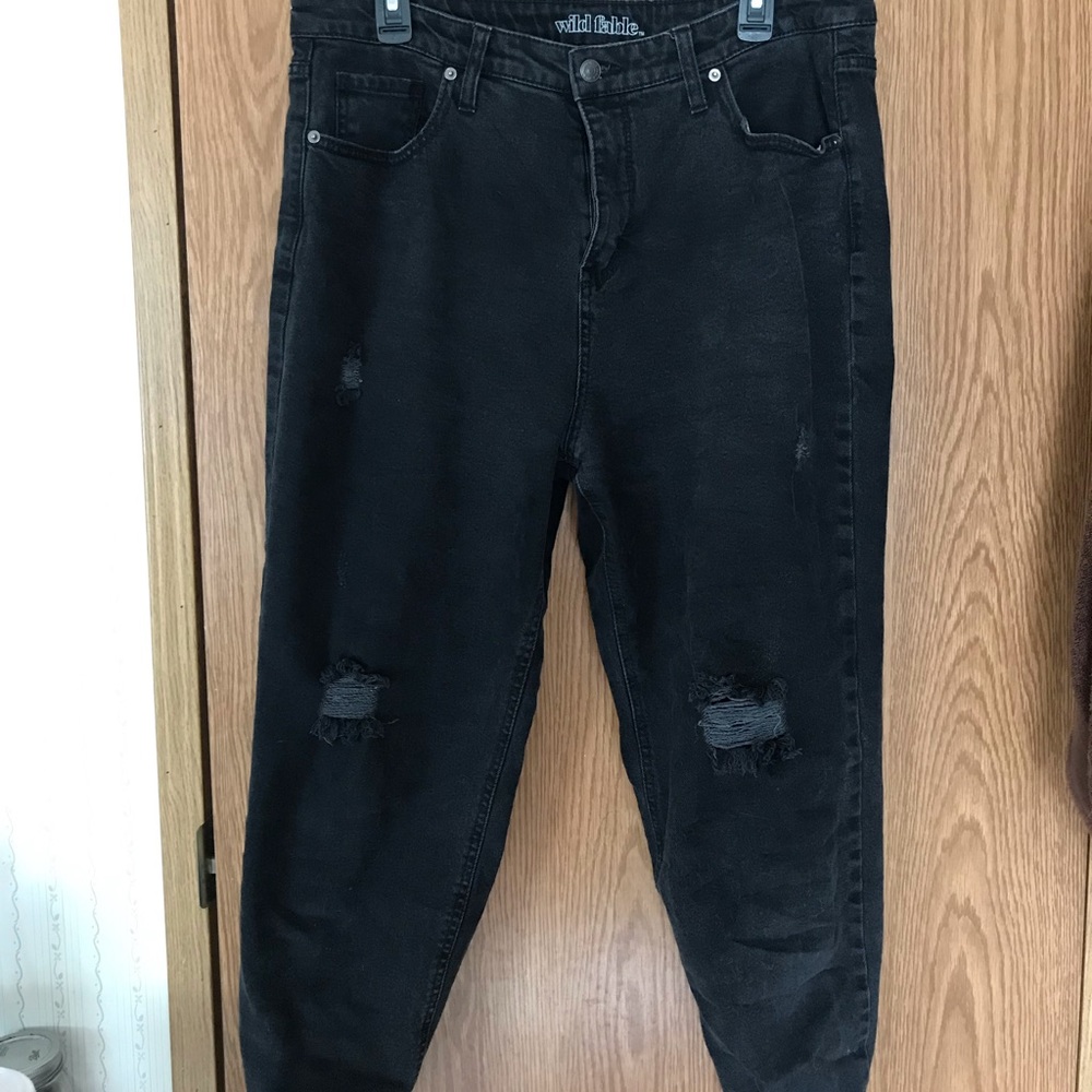 High Waisted Mom Jeans